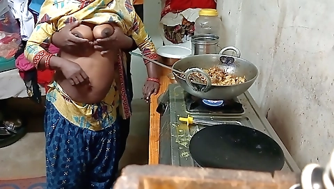 Stepmommy gets fucked on the desk and gets her ass licked