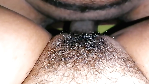 Stepmom hugging his boyhood on the bed in this hot video