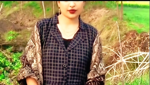 Hot amateur solo video with a hot brunette with a blonde