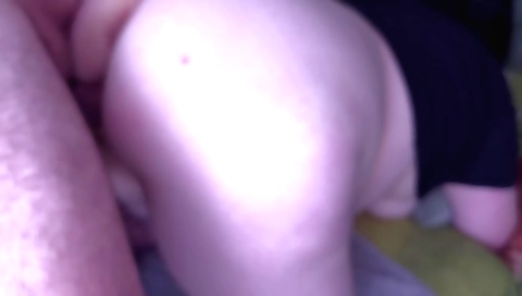 Busty brunette with big ass fucked by a guy in amateur video