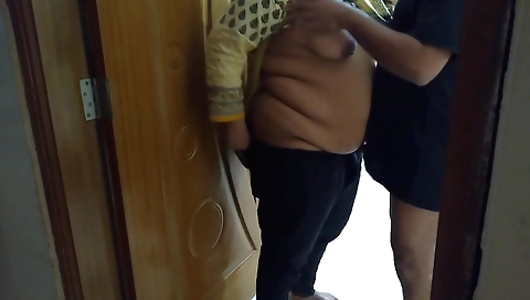 Cute Maid Gets Fucked Like This Every Day While Sweeping The House