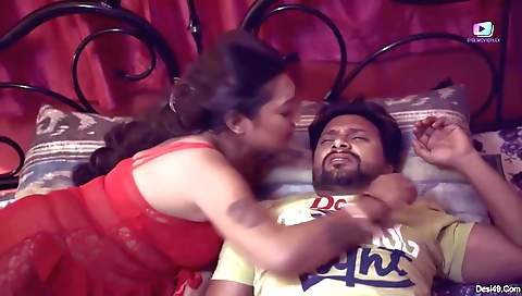 Brunette milf enjoys hot sex with a hot young stud