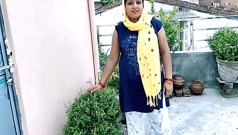 Hot brunette is blowing cum in the public outdoors