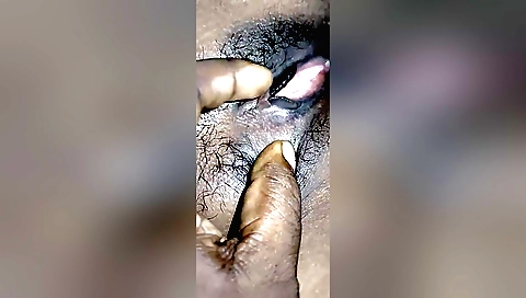 Asian babe with hairy pussy is getting her pussy fucked