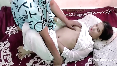 Indian teen 18+ sucking his dick and getting fucked