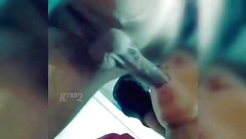 Indian deepthroated blowjob video with a hairy pussy