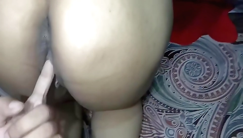 Indian stepmom is fucked in doggy and cunt creampied