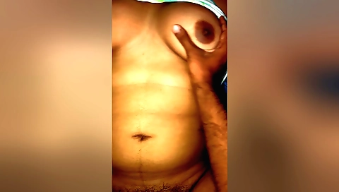 Asian hottie fucked by a man on her shaved hairy cock