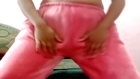 Indian girl is wearing white bikini and a small white panties