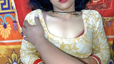 Indian girlfriend sucks my prick to get off on a dirt scene