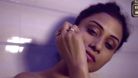 Stunning brunette solo female wearing a sexy dress