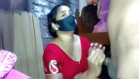 Hot amateur brunette sex in homemade porn with blowjob