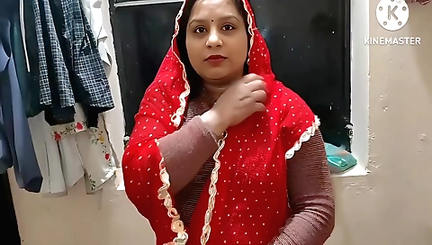 Indian stepsister-in-law has hairy pussy and a nice ass