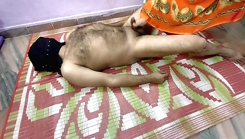 Sangeeta tries on the best thing for her first time