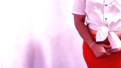 Indian fucker enjoys her pussy when she fucks in POV