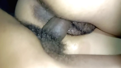 Indian amateur video shows a hot hairy chick with hairy pussy