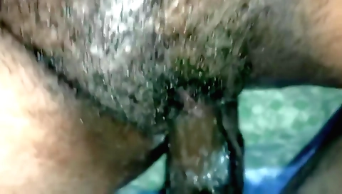 Indian girl's hairy ass is getting fucked in my room