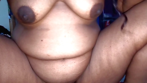 Indian with big tits is giving a blowjob to her husband