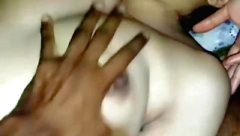 Sexy brunette indian girl shows off her body and pussy