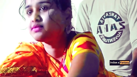 Indian bhabhi is getting her pussy fucked by a male