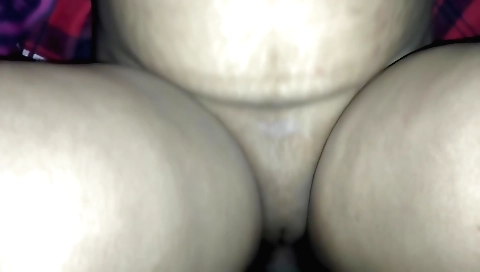 Indian couple having a hot big butt with a massive cock