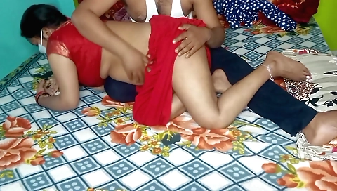 Indian babe with small tits is wearing sexy lingerie