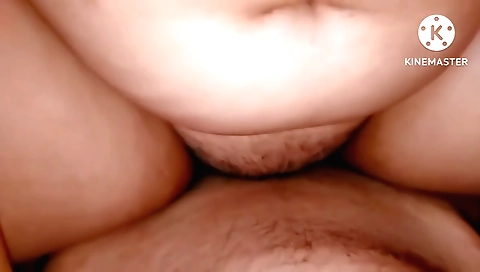 Busty amateur budi kanda gets a nice bbw on her hairy pussy