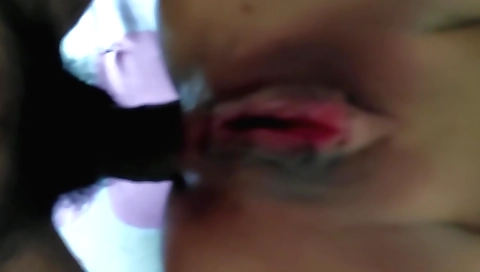 Indian amateur has her tight cunt pounded in a masturbation video