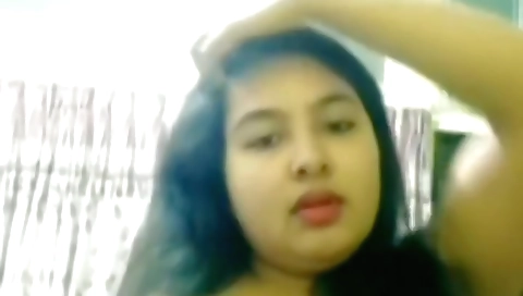 Indian hottie masturbating her natural body in hd video