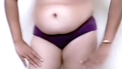 Amateur lady in a sexy outfit is wearing sexy underwear