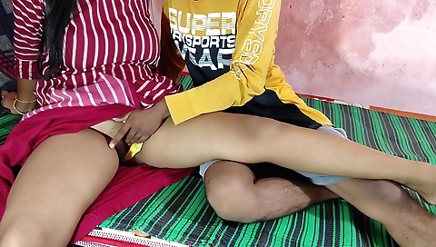 Indian teen amateur with big tits fucks with sperm