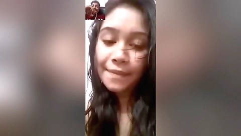 Cute Bangla Shy Girl Shows Her Boobs On Video Call