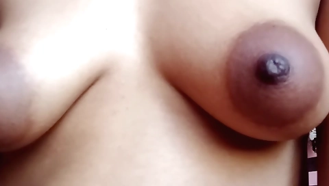 Indian teen housewife masturbating in bed on homemade video