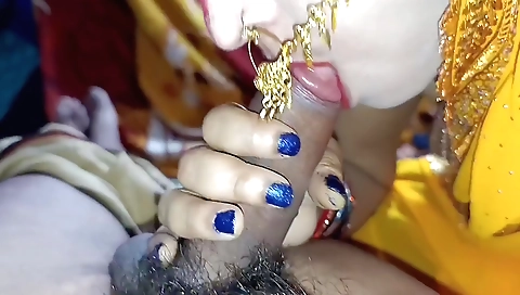 Indian couple gets married and gets sex in kitchen