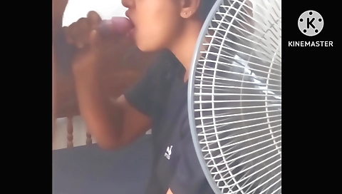 Cute amateur brunette sucks cum in mouth 18+ video