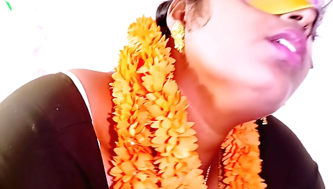 Horny brunette has fun with stepson in homemade sex scene