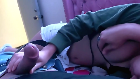 Indian stepbrother is sucking a hot girl in her ass