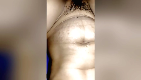 Amateur hairy babe with a nice face and a nice ass in the hotel