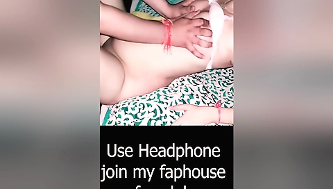 Indian amateur wife gets her man's dick inside her mouth