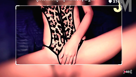 Amateur milf with a sexy body touches and sucks his dick