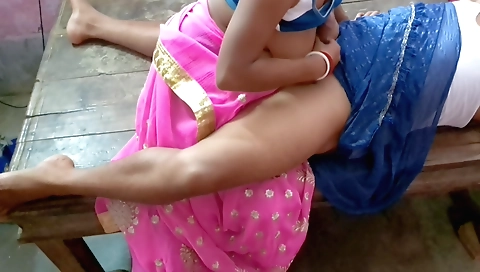 Indian babe sucks a huge hard cock and gets a handjob